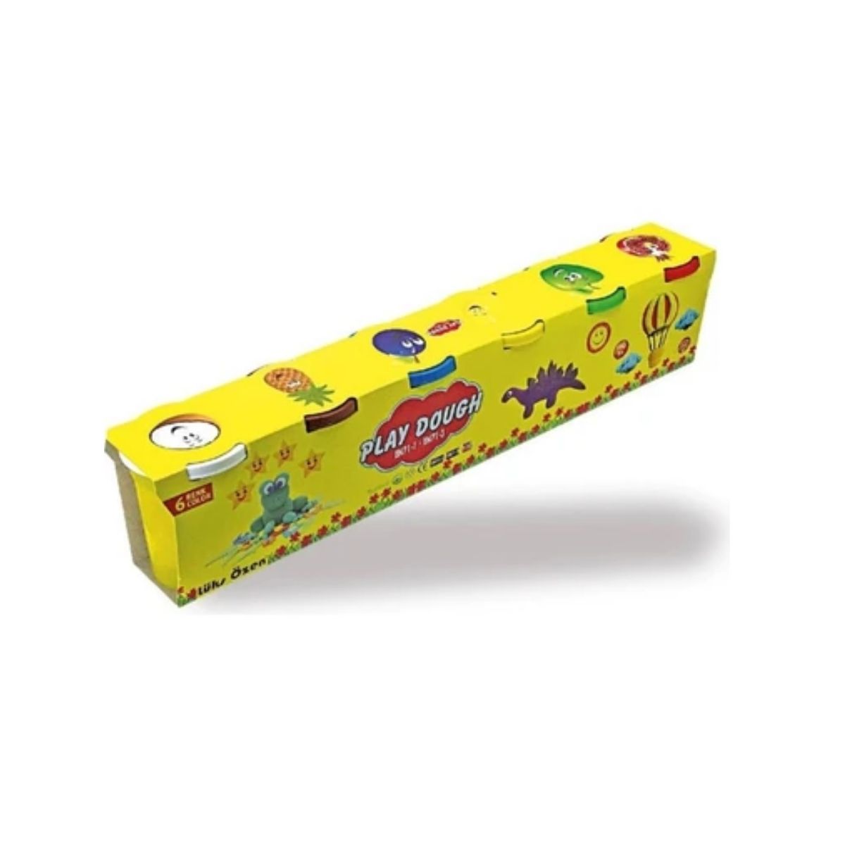 6 Renk Maxi Oyun Hamuru