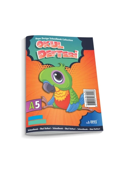 40 Yaprak A5 Karton Kapak Çizgili & Kareli Defter