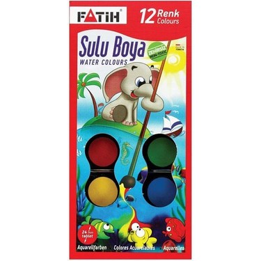 F-12 Renk Sulu Boya