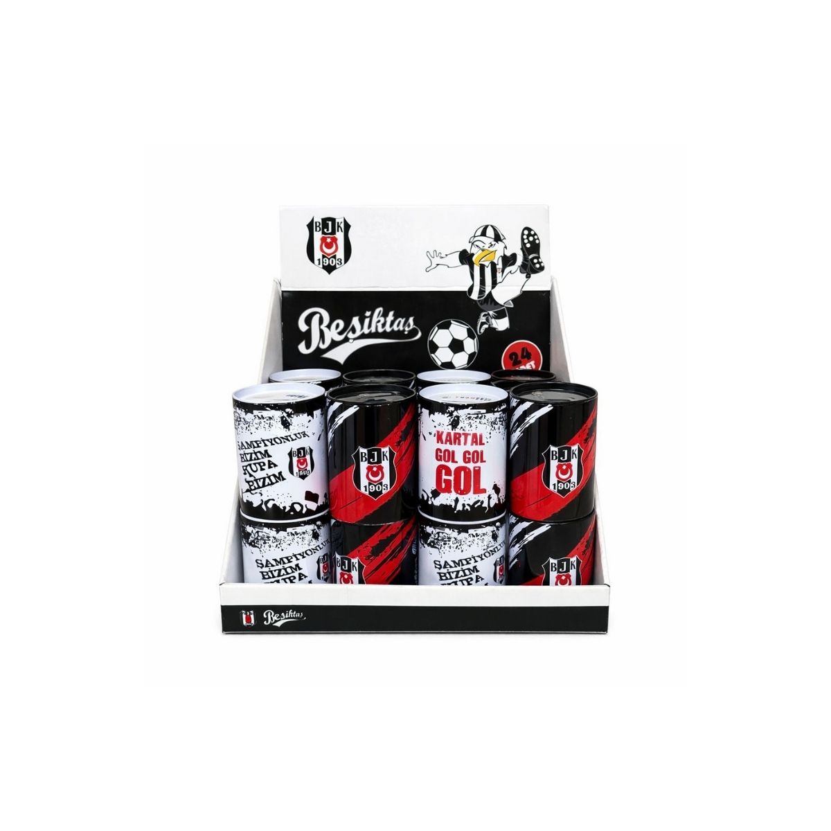 Beşiktaş Lisanslı Metal Kumbara