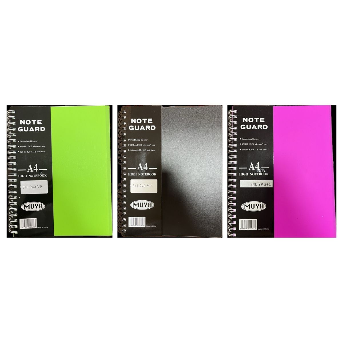 3+1 240 Yaprak Ayraçlı Defter