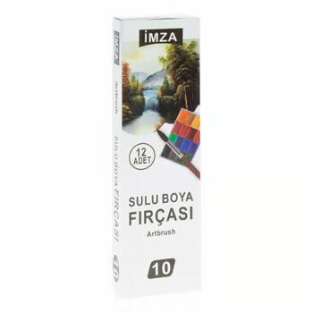 No:10 Sulu Boya Fırçası