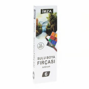 No:6 Sulu Boya Fırçası