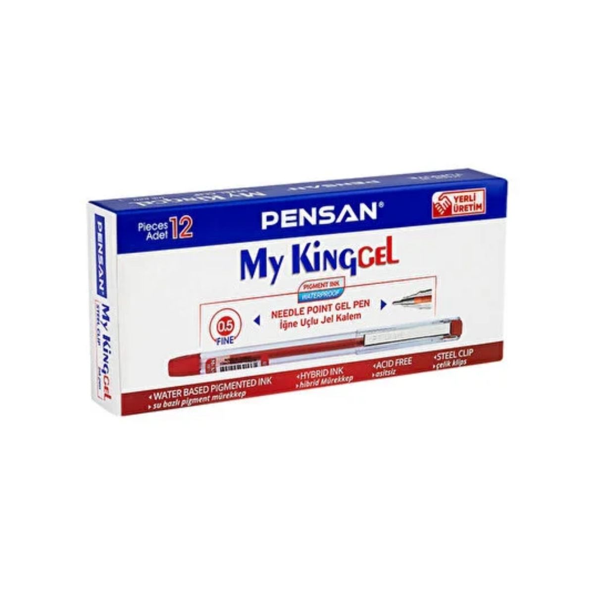 PENSAN My-King Jel Pilot Kalem Kırmızı