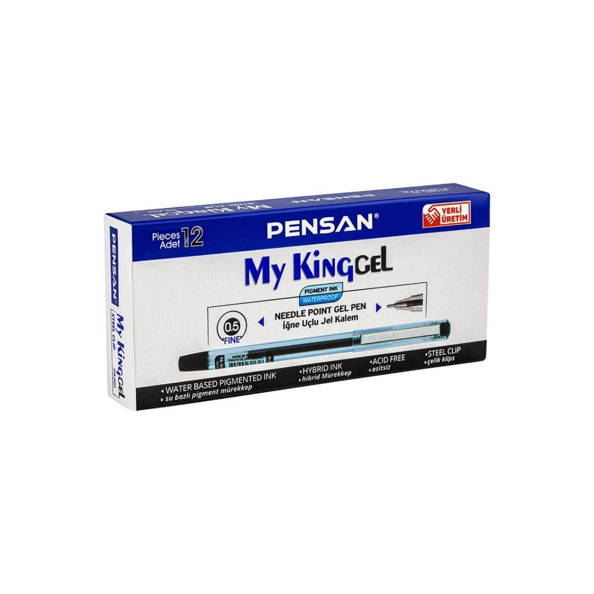 PENSAN My-King Jel Pilot Kalem Siyah
