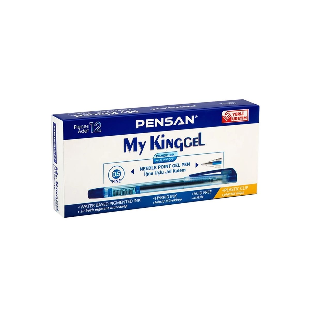 PENSAN My-King Jel Pilot Kalem Mavi