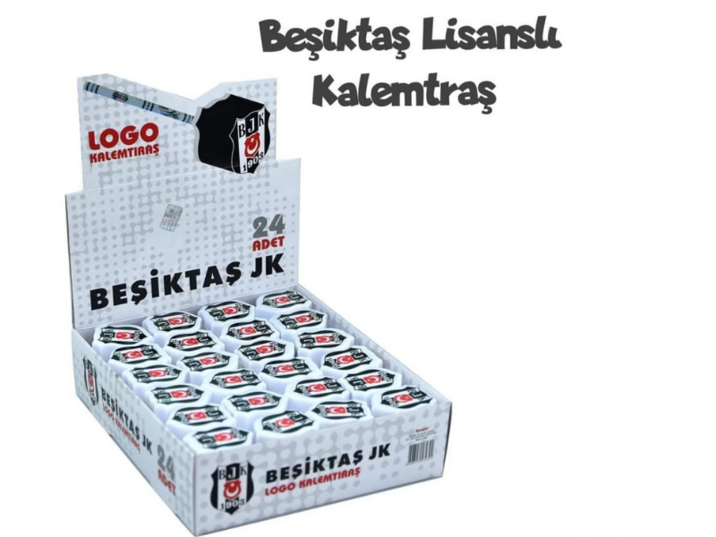 Beşiktaş Lisanslı Logo Kalemtıraş
