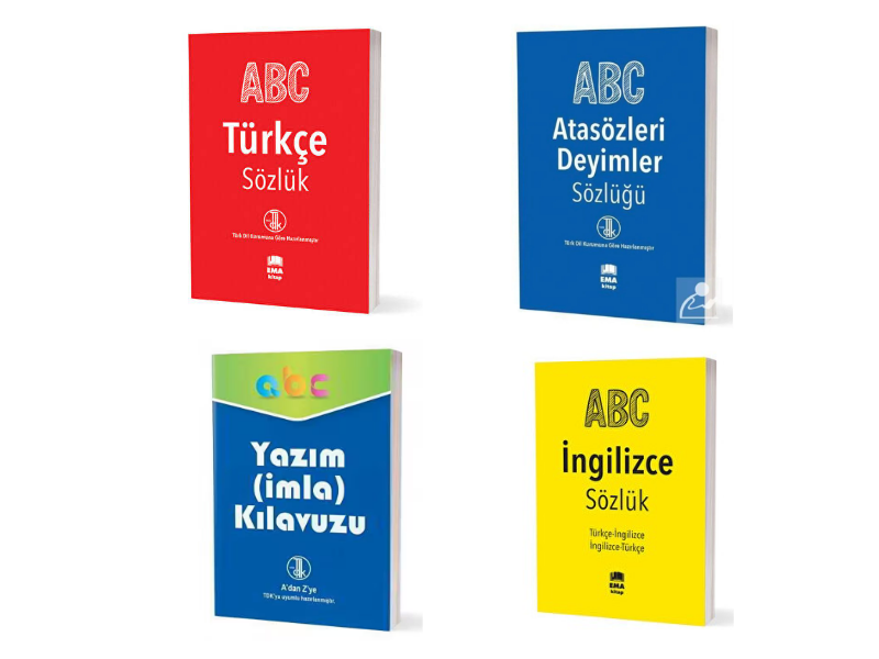 Ema Yayınları 1. Hamur Türkçe, Yazım, Atasözleri Deyim ve İngilizce Sözlük