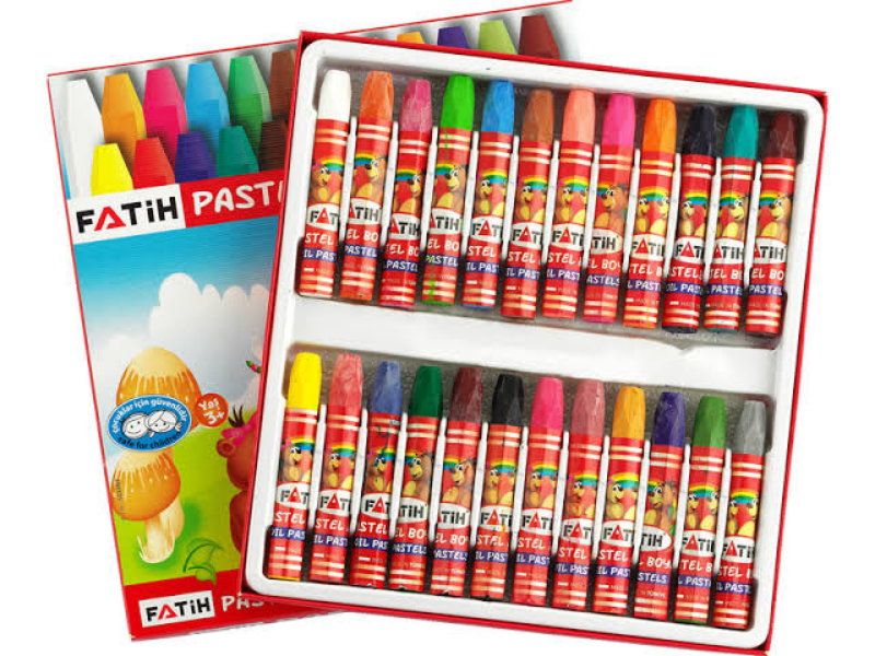 Fatih 24 Renk Pastel Boya