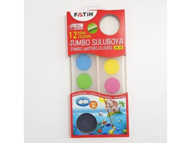 Fatih JS-12 Jumbo Sulu Boya
