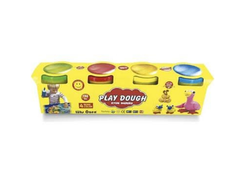 Lüks Özen 4 Renk Mini Oyun Hamuru