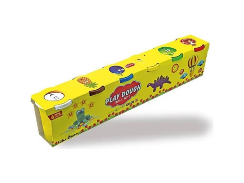 Lüks Özen 6 Renk Maxi Oyun Hamuru