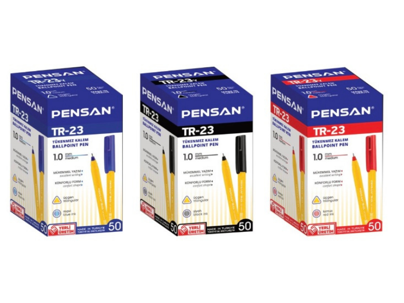 Pensan TR-23 1mm Tükenmez Kalem M/S/K