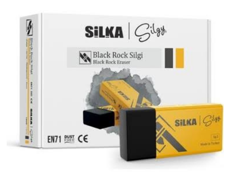 Silka Black Rock Siyah Silgi