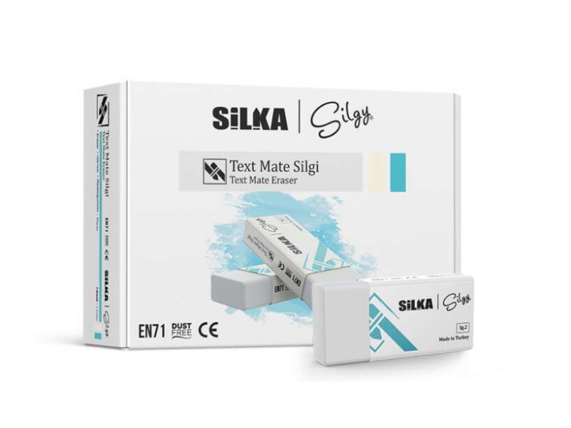 Silka Text Mate Beyaz Silgi