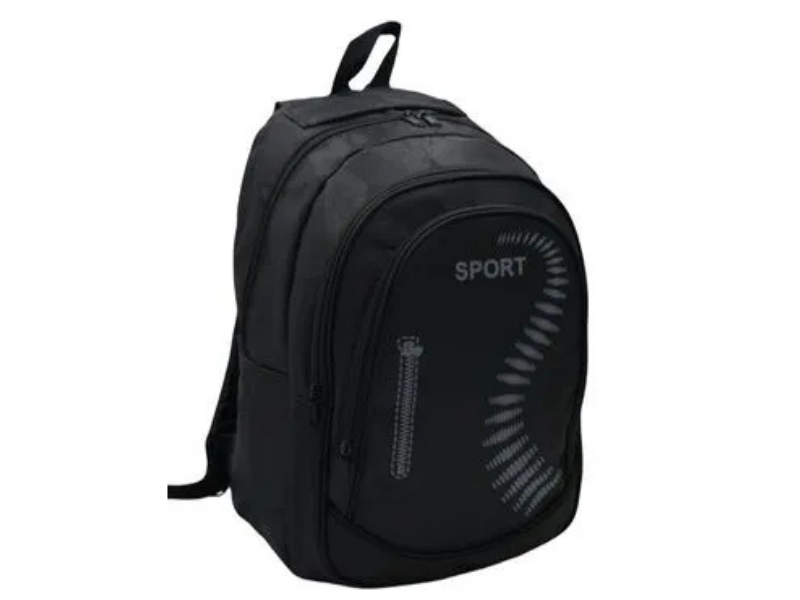 Sport 3 Bölmeli Ortopedik Sırt Çantası
