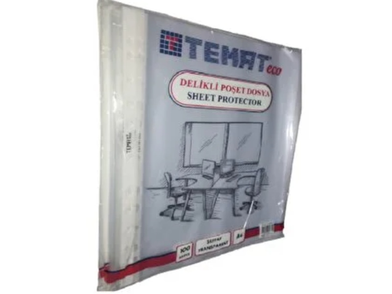 Temat Eko Poşet Dosya 100lü