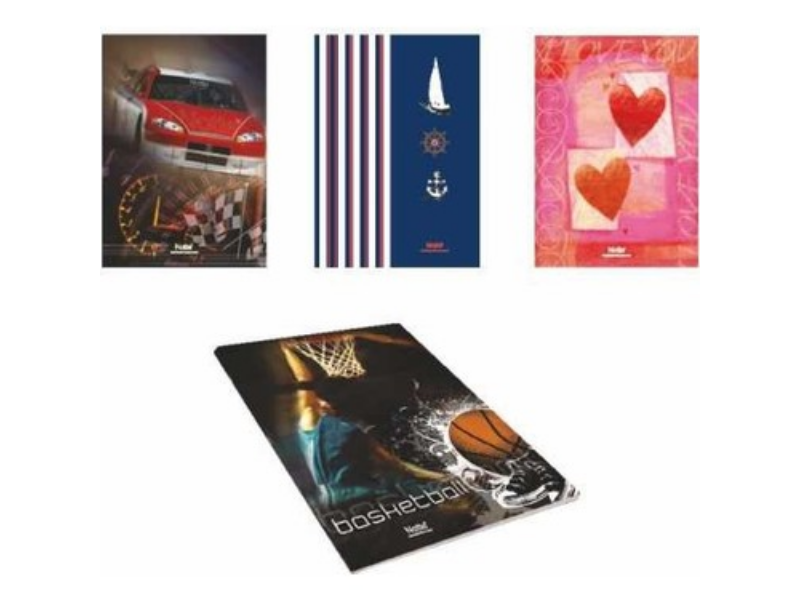 U-deep 100 Yaprak A4 Metod Karton Kapak Çizgili / Kareli Defter