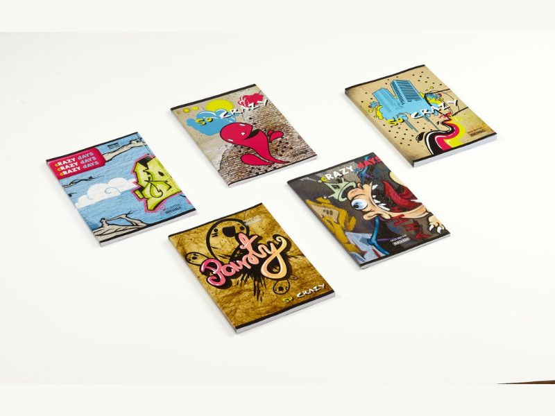 U-deep 100 Yaprak A5 Lise Karton Kapak Çizgili / Kareli Defter