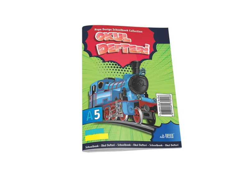 U-deep 40 Yaprak A5 Lise Karton Kapak Çizgili / Kareli Defter