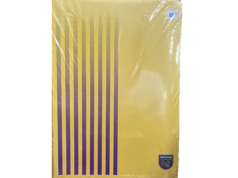 U-deep 60 Yaprak A4 Metod Karton Kapak Çizgili / Kareli Defter